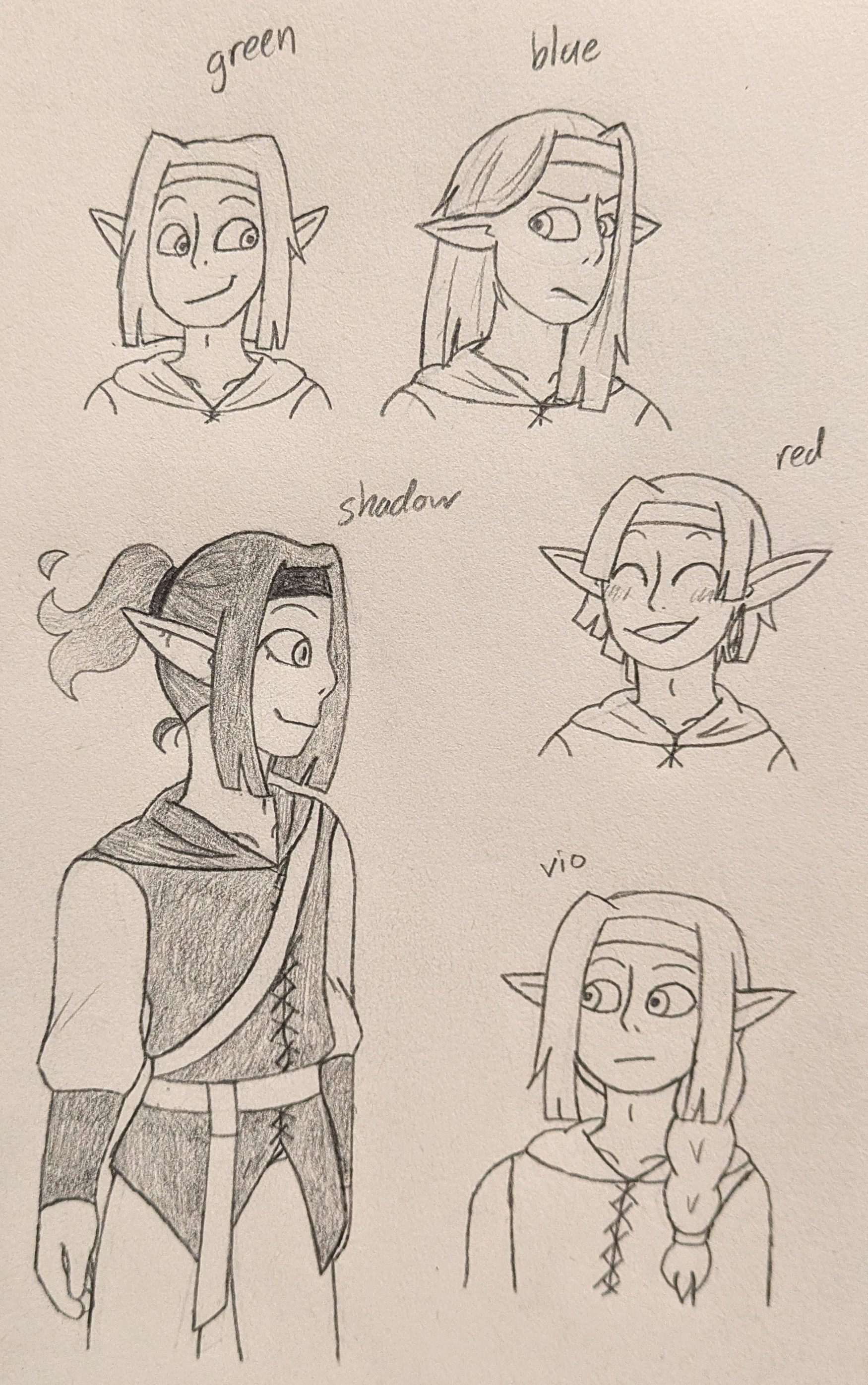2024, Traditional, Linked Universe, Four Swords Adventures, The Legend of Zelda, LU, FSA, LoZ, Four, Green Link, Red Link, Blue Link, Vio Link, Shadow Link
