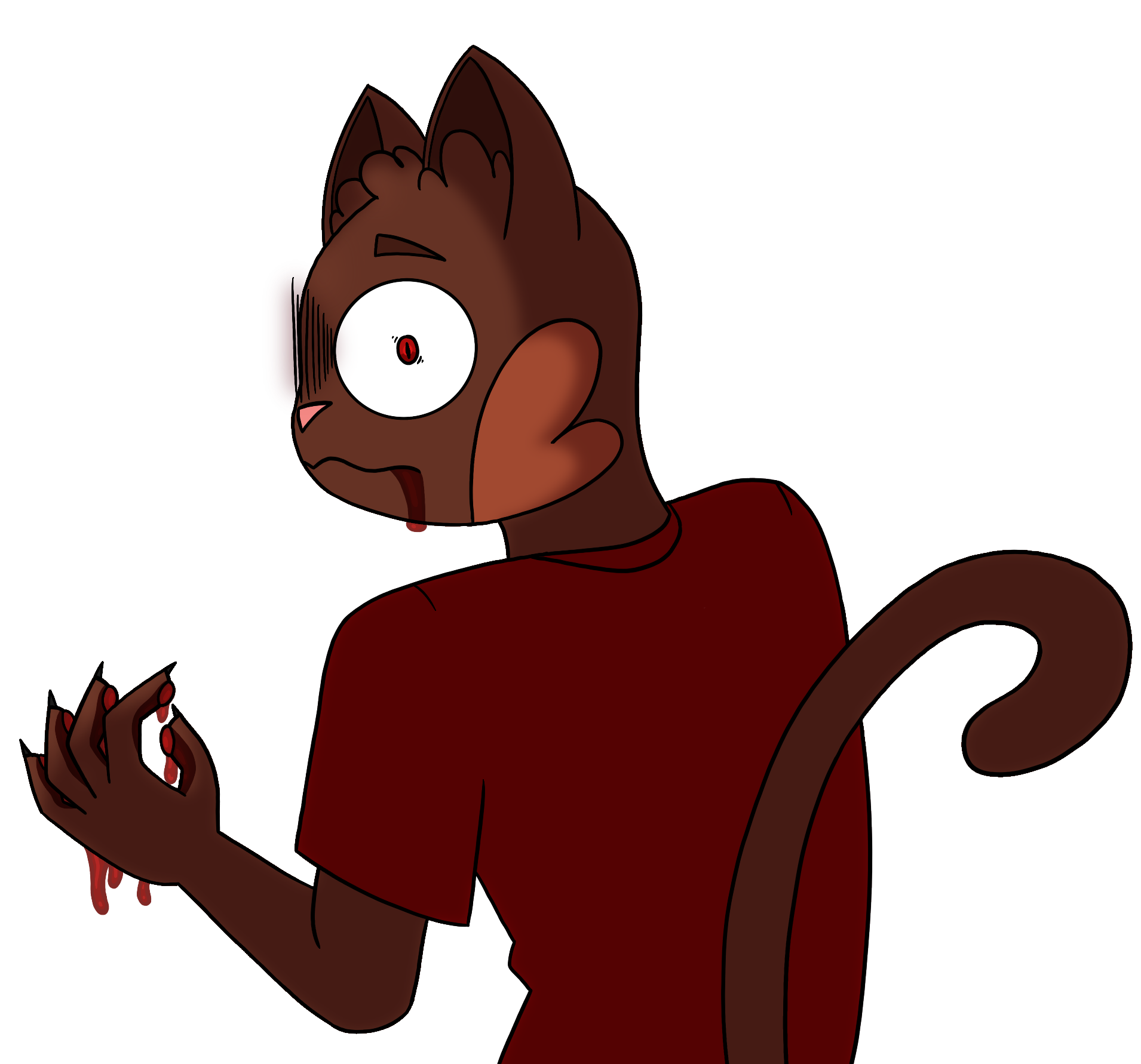 2025, Digital, Original Character, OC, Callisto, Cal, Cannibal